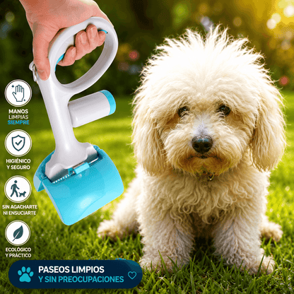🐶 RECOGEDOR INTELIGENTE PARA MASCOTAS  - ❤️ ¡Disfruta cada paseo con tu peludito sin ensuciarte las manos!