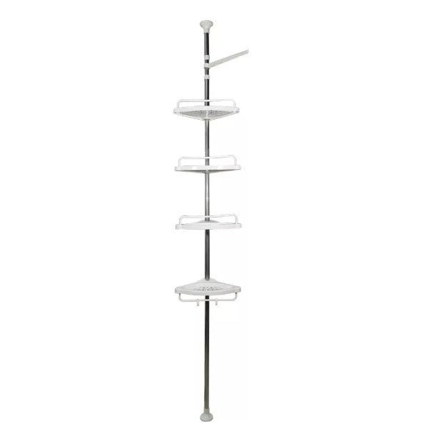 ✨PREMIUM™ ORGANIZADOR ESQUINERO DE BAÑO🔥 🛁Convierte una esquina vacía en 4 niveles de espacio y orden.